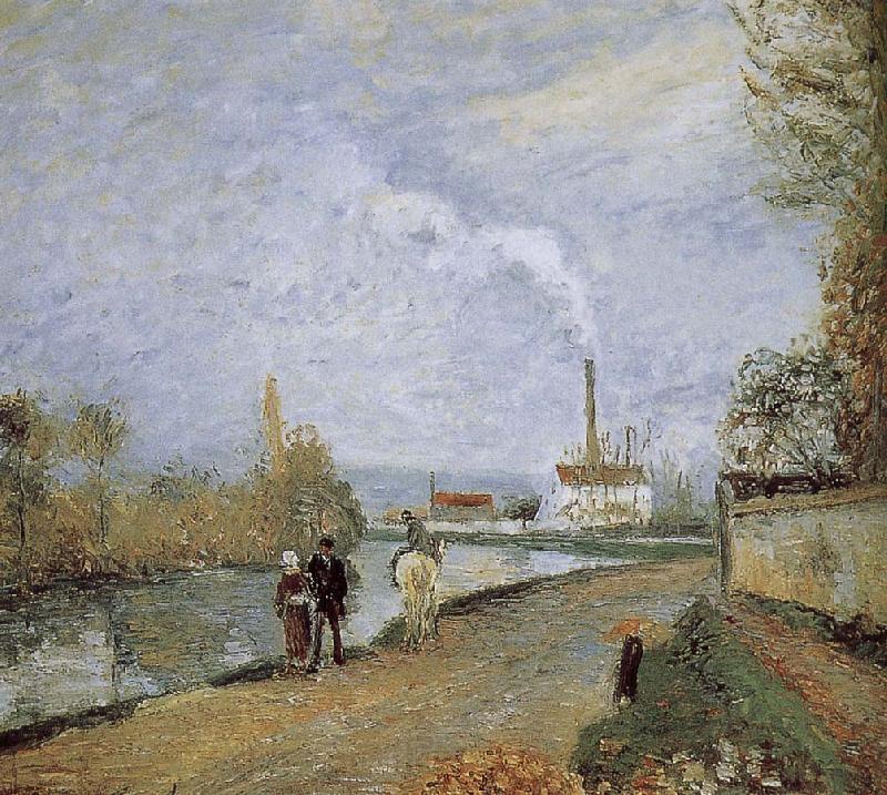 Camille Pissarro Schwartz of Schwartz Metaponto River